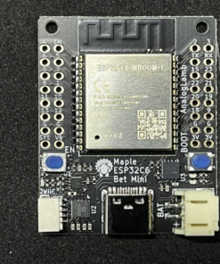 Alternative view of Maple ESP32C6 Bet Mini Breakout