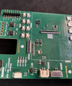 Alternative view of Amnos CH32H417 MIO Peripheral Board